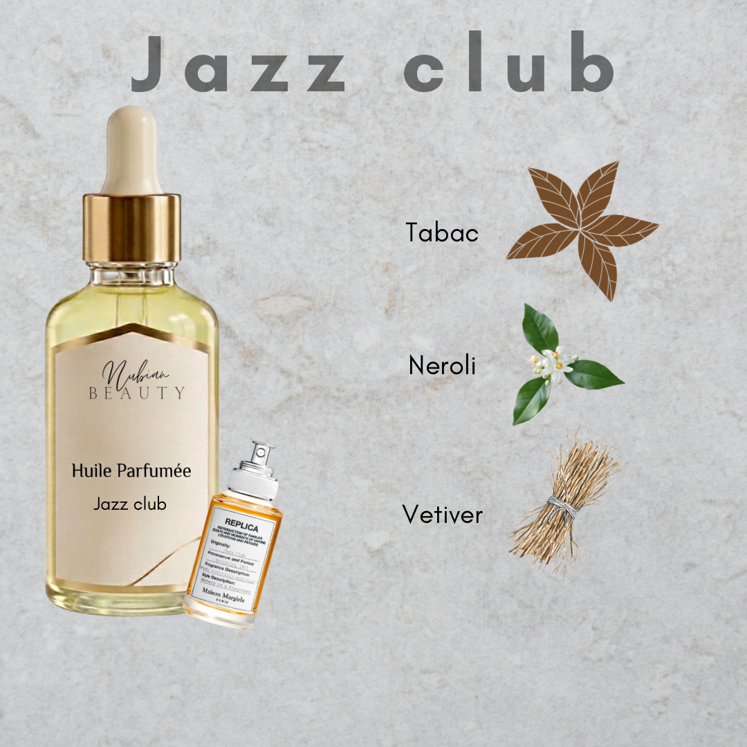 NUBIAN BEAUTY Huile de parfum JAZZ CLUB