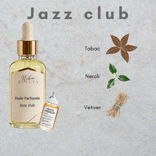 NUBIAN BEAUTY Huile de parfum JAZZ CLUB