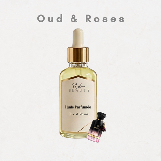NUBIAN BEAUTY Huile de parfum Oud & Roses